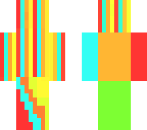 rainbow person