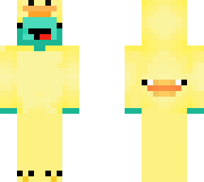skeppy in duck outfit yes
