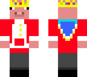 technoblade but hes a cartoon