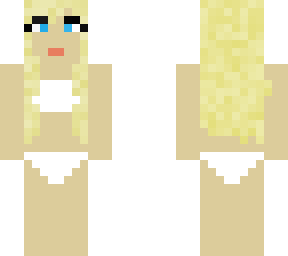 white swimsute