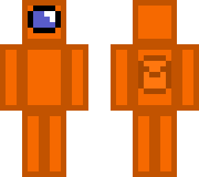 among us orange crewmate