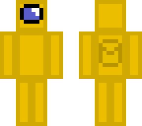 among us yellow crewmate