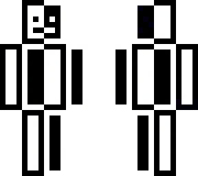 black and white figure