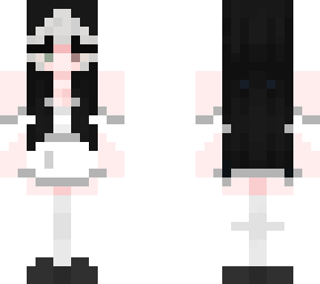 black haired girl in white dress