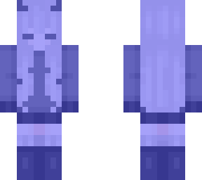 blue winter outfit