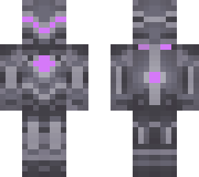 cyber punk bot - purple (effects!)