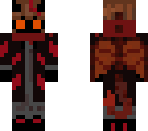demon [with wings and coat]