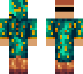 masked emerald dude