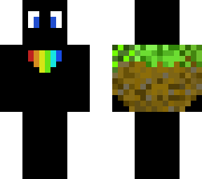 minecraft rainbow guy