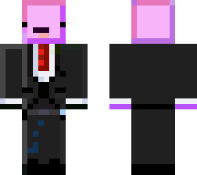 neo man in a suit