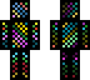 rainbow checker