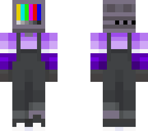 tv head purple