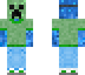 cookie monster - halloween mask - creeper