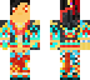garena free fire oni soul seeker (first attempt on making skin)