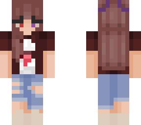 girl with jeans and leather jacket