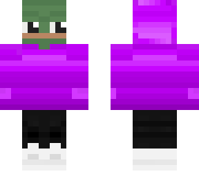 hypebeast peepo purple with hood