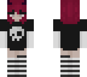 i used to have pink hair but now i have red hair
