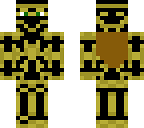 me in gold and black armor my second skin!