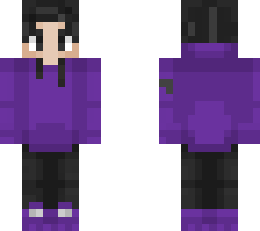 purpled hoodie