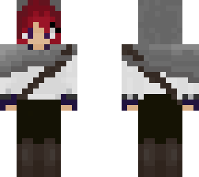 red haired explorer