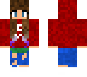 transbian w/ red hoodie (classic arms)
