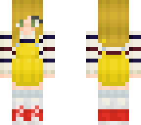 yellow dress
