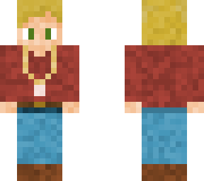 blonde cowboy