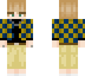 blue and yellow jacket