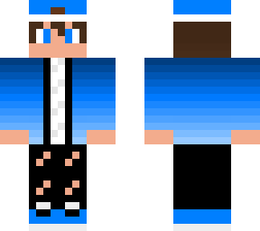 chico casual azul