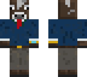fancy cow in suit