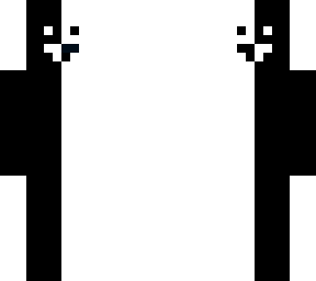happy double-side black and white half