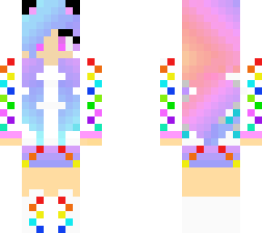 rainbow girl