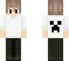 white creeper t-shirt man