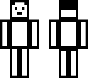 black and white hero