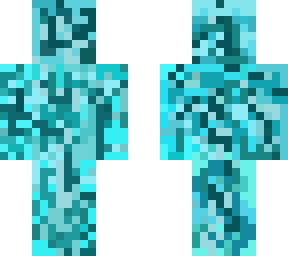 blue and dark blue mix