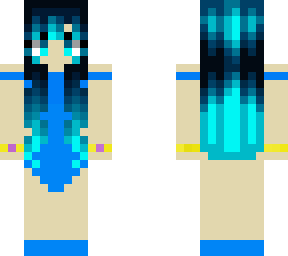 blue hair girl 2