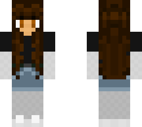 brown hair egirl