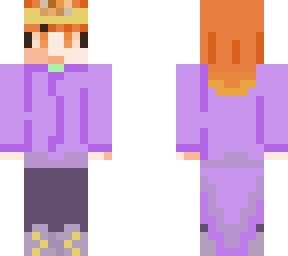 ceceil purple, grey, and green i guess- idk