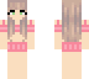 cute girl swimsuit skin 3 (not my hair it was a base link in desc)