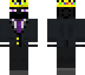 enderman in a suit crown