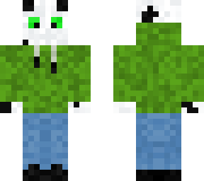 green panda