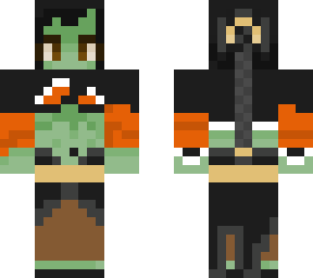 half-orc monk