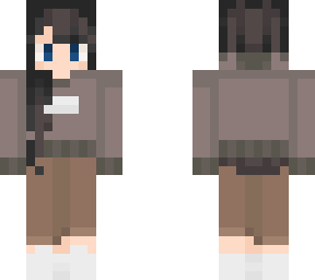 nature gal (elf with sweater - purple)