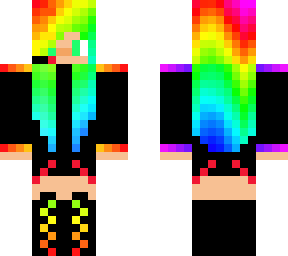 rainbow girl