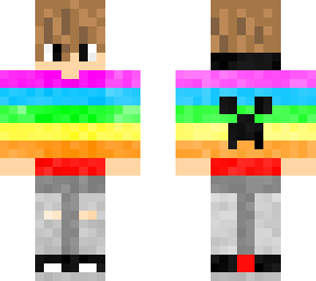rainbow hoodies