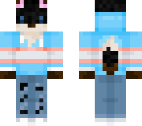 black trans fox
