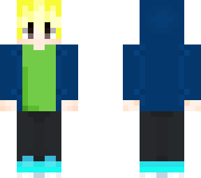 boy with blue jacket
