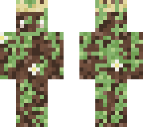dirt and moss