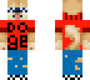 fixed the doge with glasses remastered skin