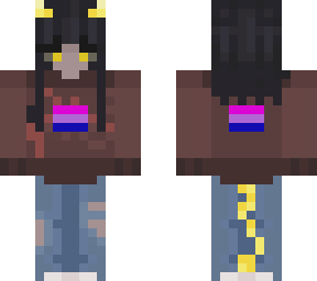 just a bi***ual demon.